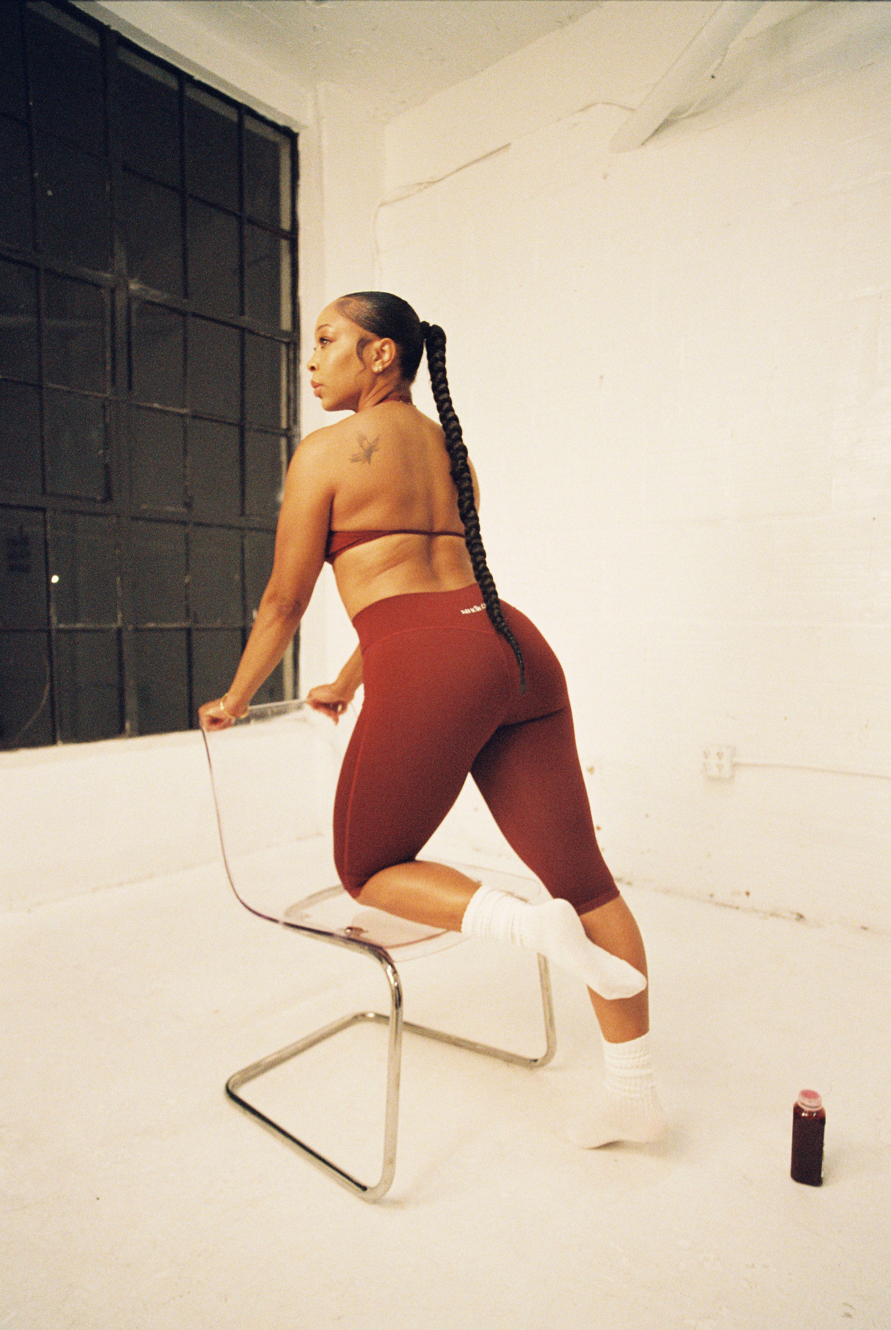 BORDEAUX Capri Legging